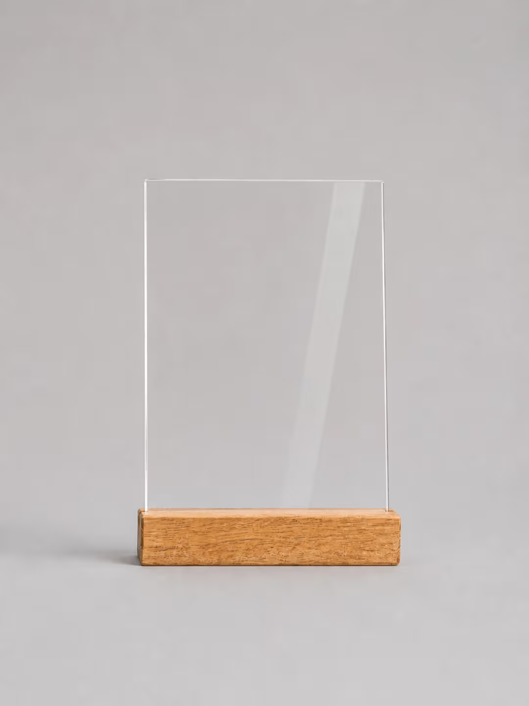 Acrylic Photo Frame with Wooden Stand – Personalized UV Print GlowZonePrints