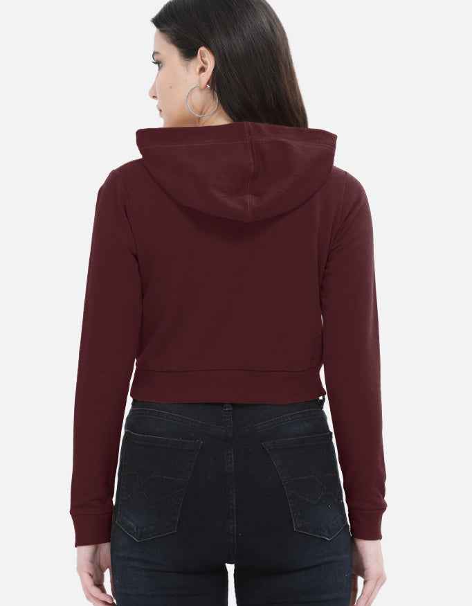 Female Cropped Hoodie | FC32 (Custom Print)