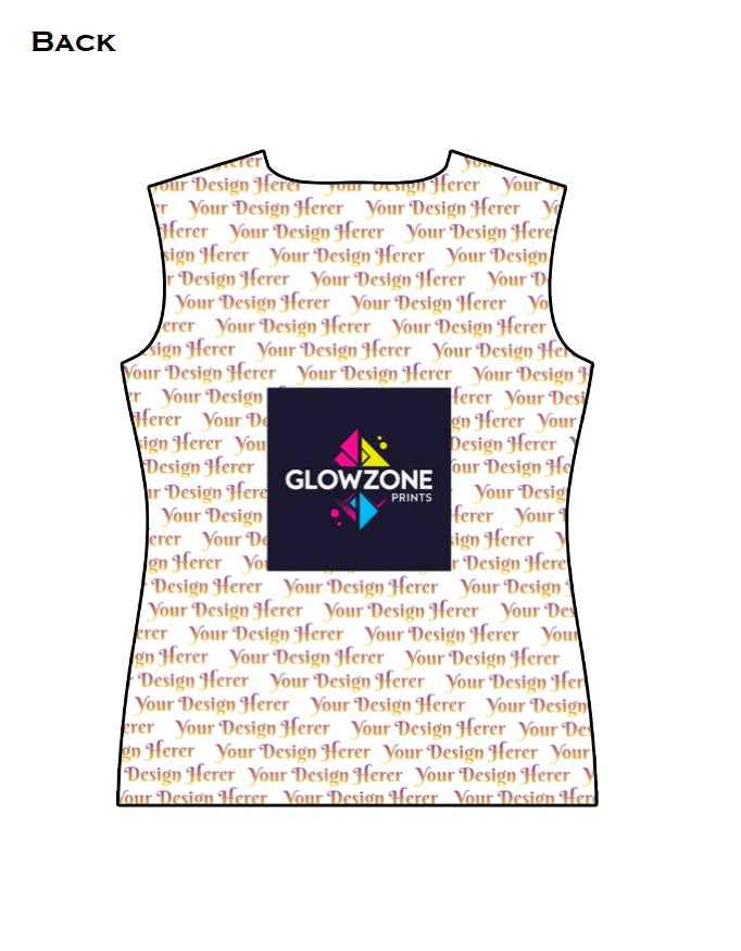 Custom Women’s AOP (All Over Print) Classic T-Shirt GlowZonePrints
