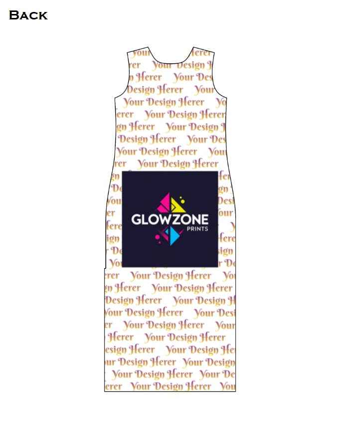 Custom AOP (All Over Print) Bodycon Dress GlowZonePrints