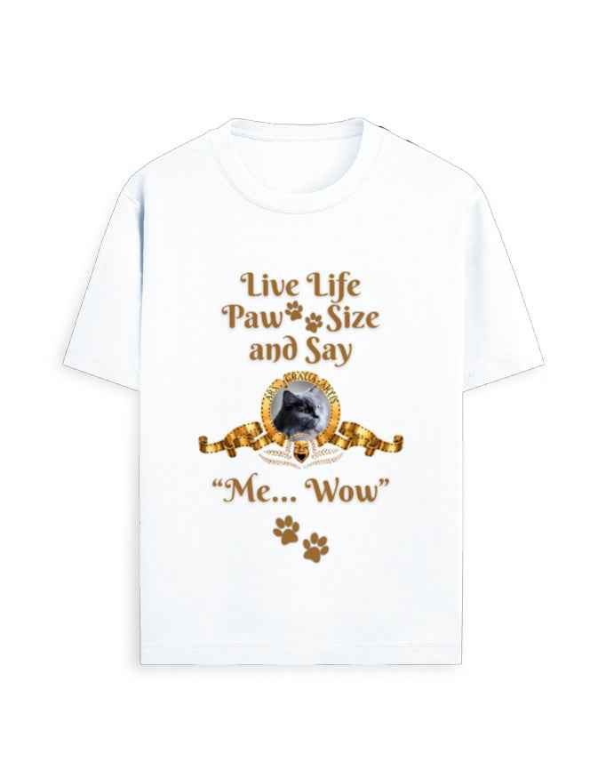 Cat Paw Unisex Standard Crew T-Shirt | CT02