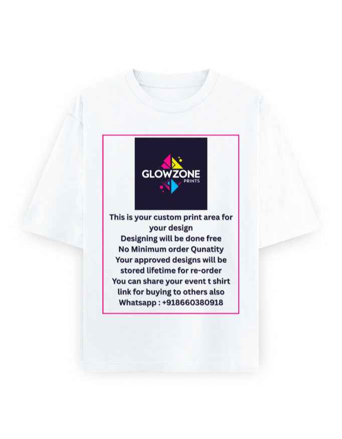 Unisex Oversized Classic T-Shirt (Custom Print)