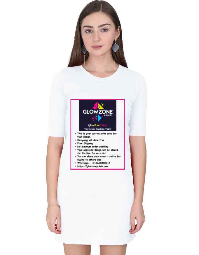 Female T-Shirt Dress | FC43 (Custom Print)