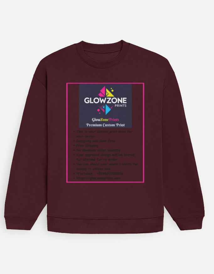 Unisex Oversized Sweatshirt | UH35 (Custom Print)