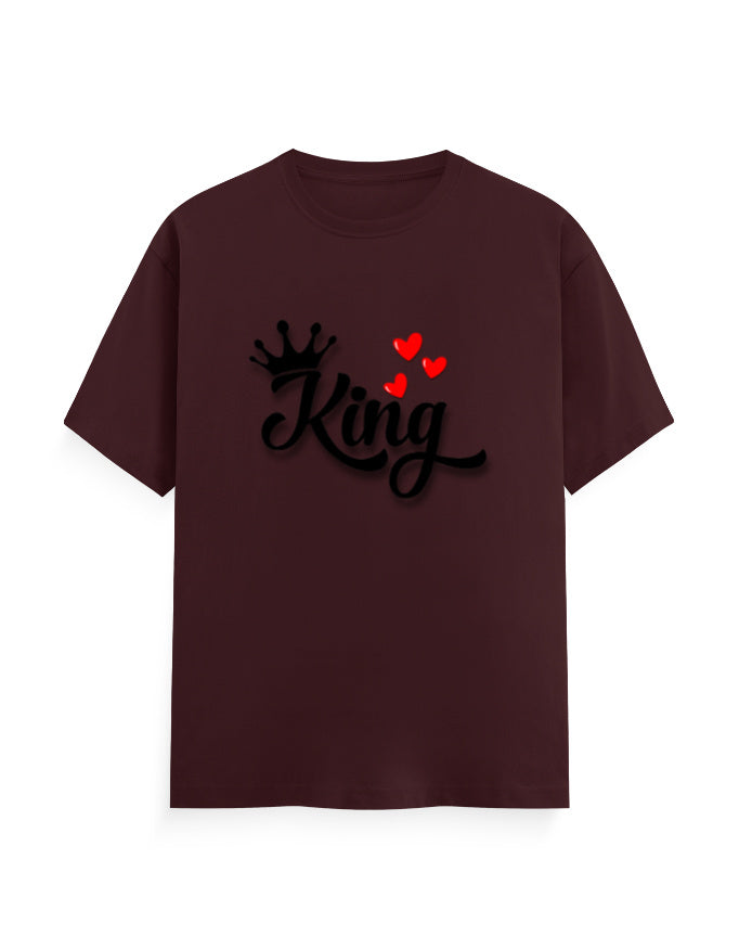 Unisex Classic Crew T-Shirt – King Maroon GlowZonePrints