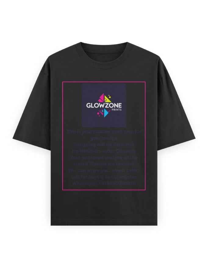 Unisex Oversized Classic T-Shirt (Custom Print)