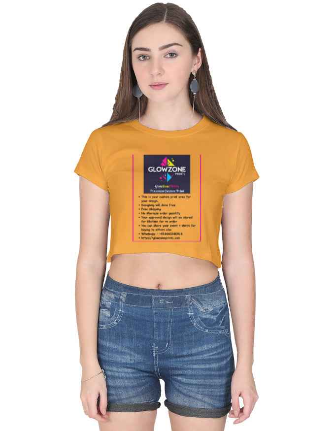 Female Crop Top | FC39 (Custom Print)