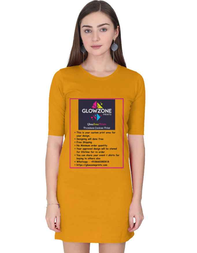 Female T-Shirt Dress | FC43 (Custom Print)