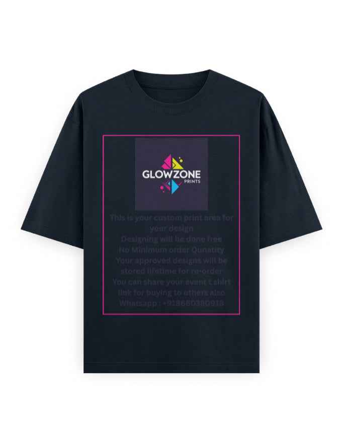 Unisex Oversized Classic T-Shirt (Custom Print)