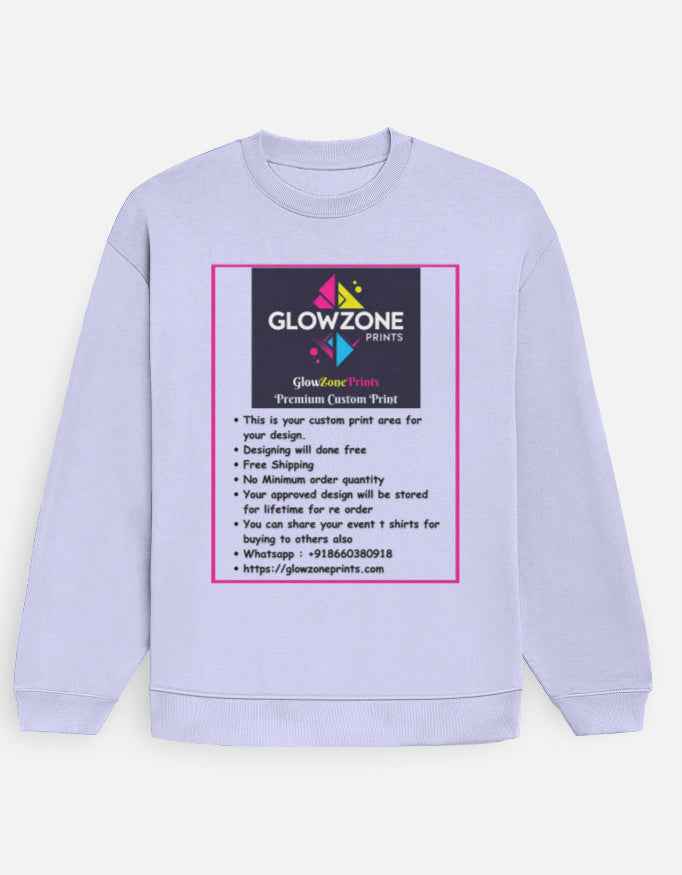 Unisex Oversized Sweatshirt | UH35 (Custom Print)
