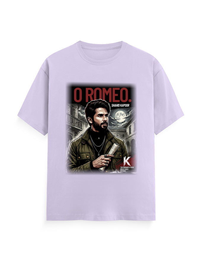Unisex Classic Crew T-Shirt - O Romeo Lavender GlowZonePrints