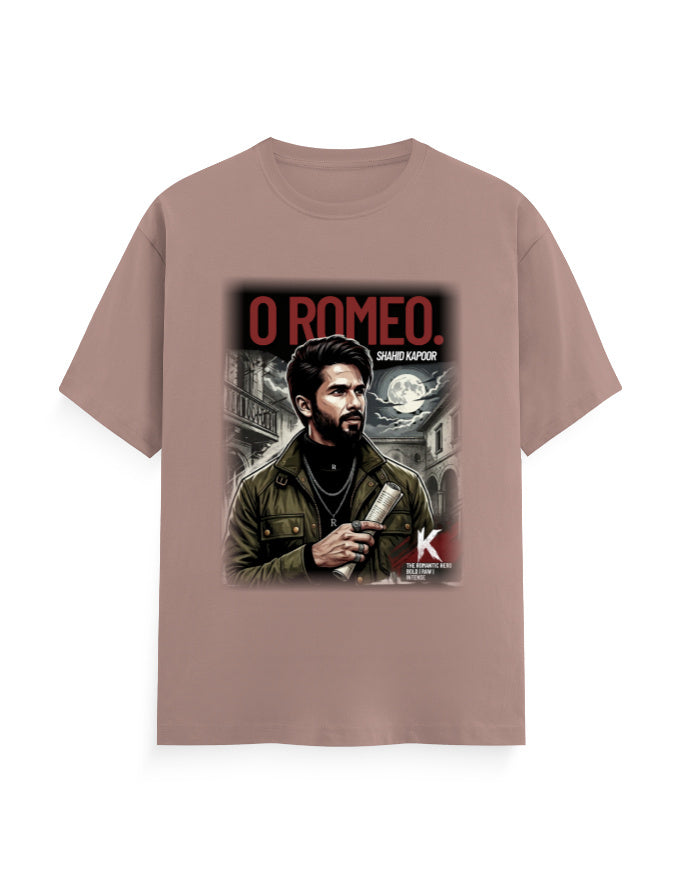 Unisex Classic Crew T-Shirt - O Romeo Mushroom GlowZonePrints