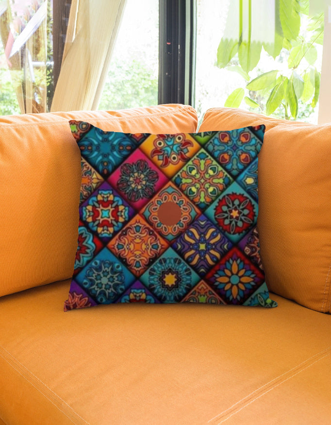 Cushion Cover (Custom Print) Custom 16x16 In GlowZonePrints