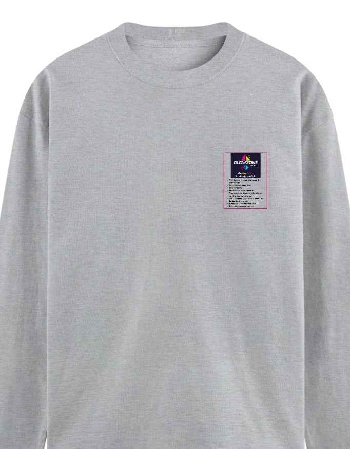 Men's Full Sleeve T-Shirt | MF31 (Custom Print)