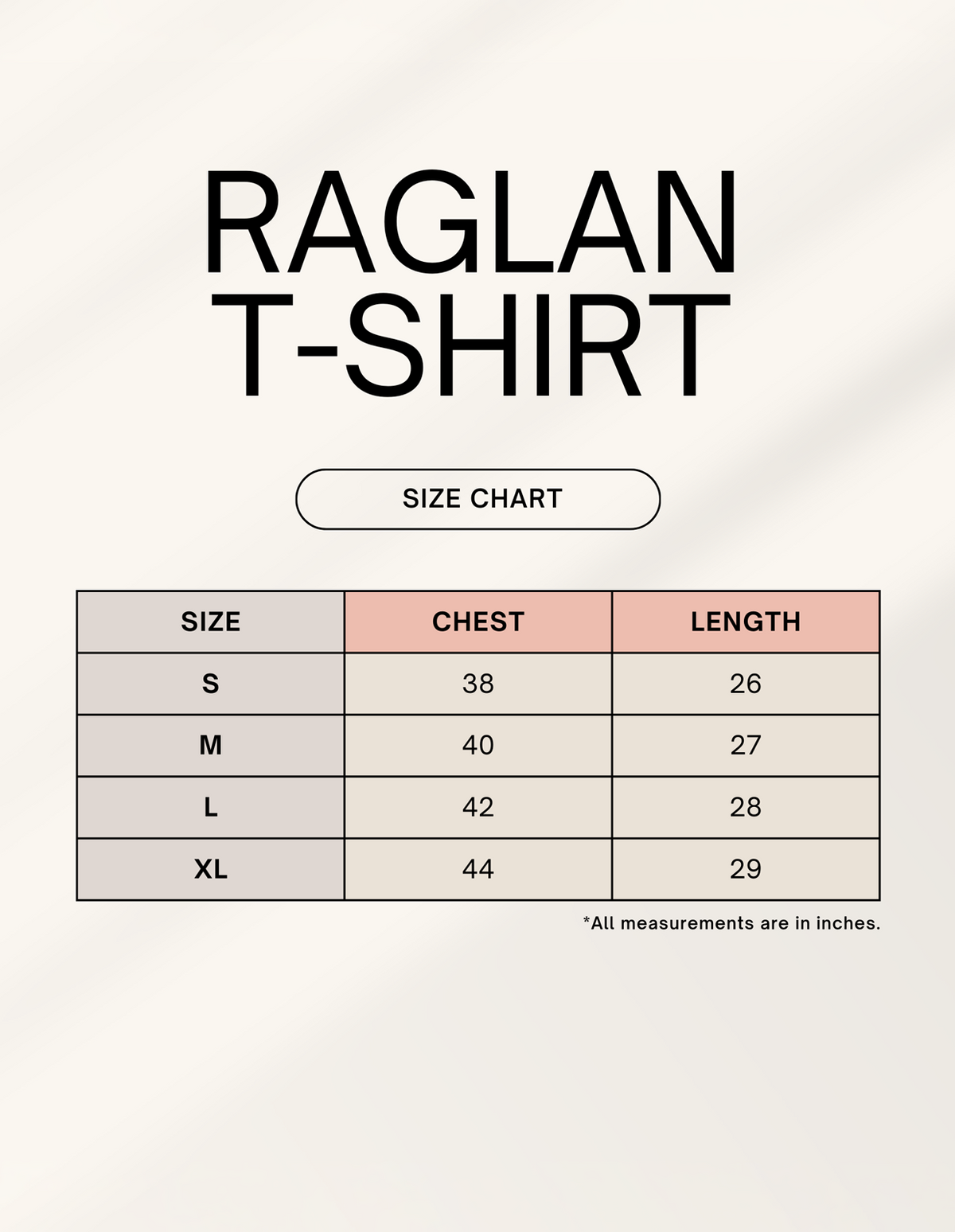Unisex Raglan T-Shirt | UR37 (Custom Print)