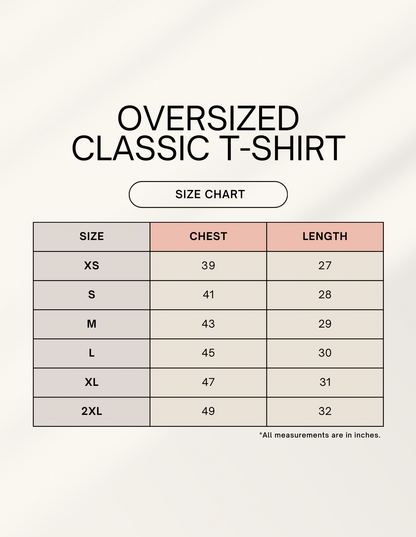 Unisex Oversized Classic T-Shirt – Golden Tiger &amp; Paw Print Edition GlowZonePrints