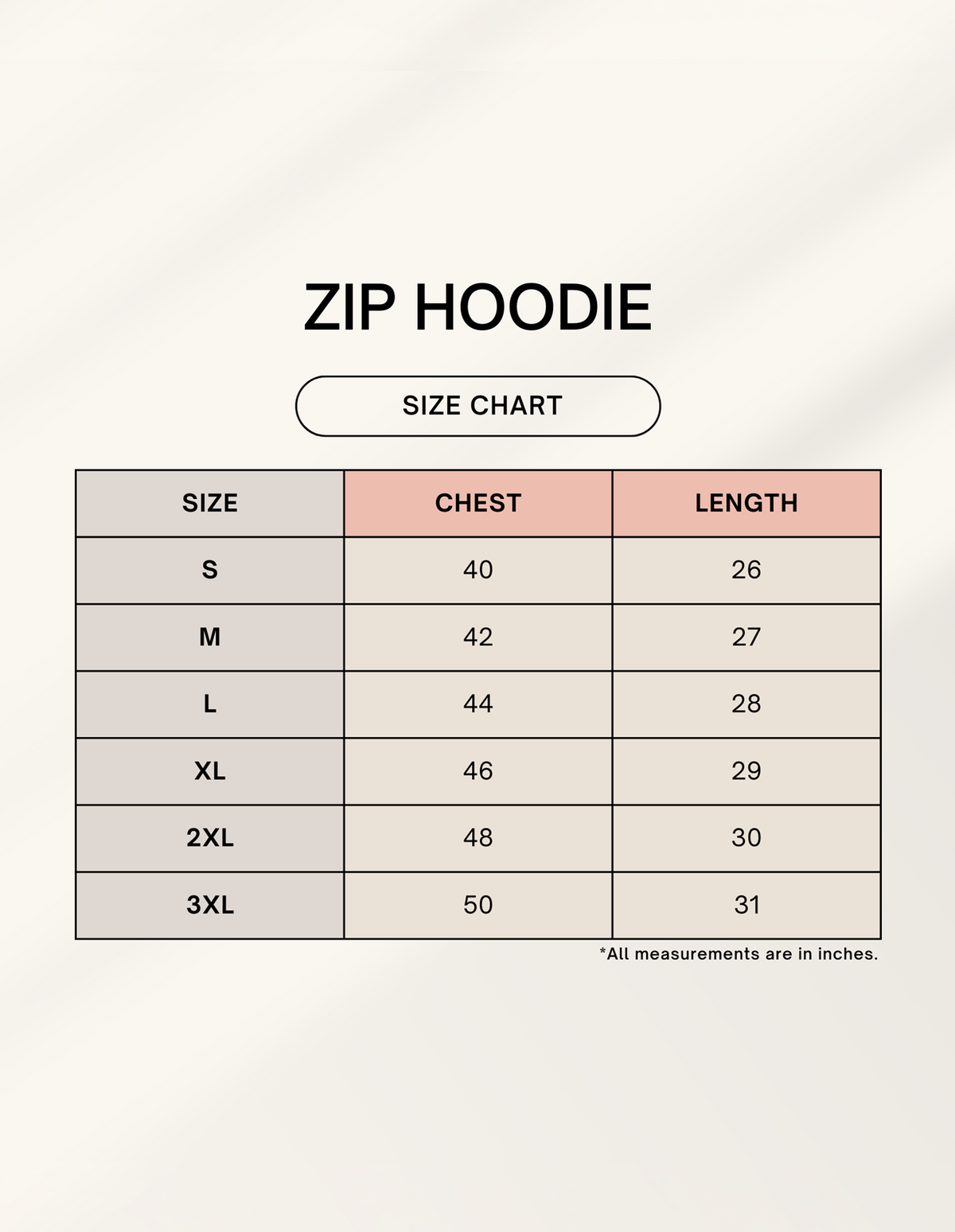 Unisex Zip Hoodie | UH38 (Custom Print)