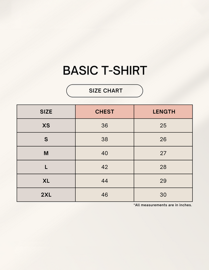 Unisex Basic T-Shirt | UB73 (Custom Print) GlowZonePrints
