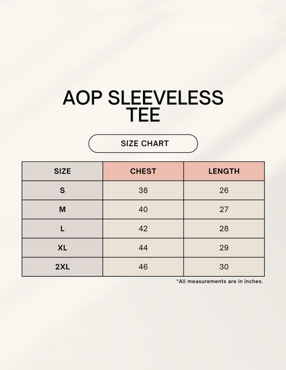 Eagle Men's AOP Sleeveless Tee