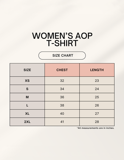 Flowers Women's AOP Classic T-Shirt