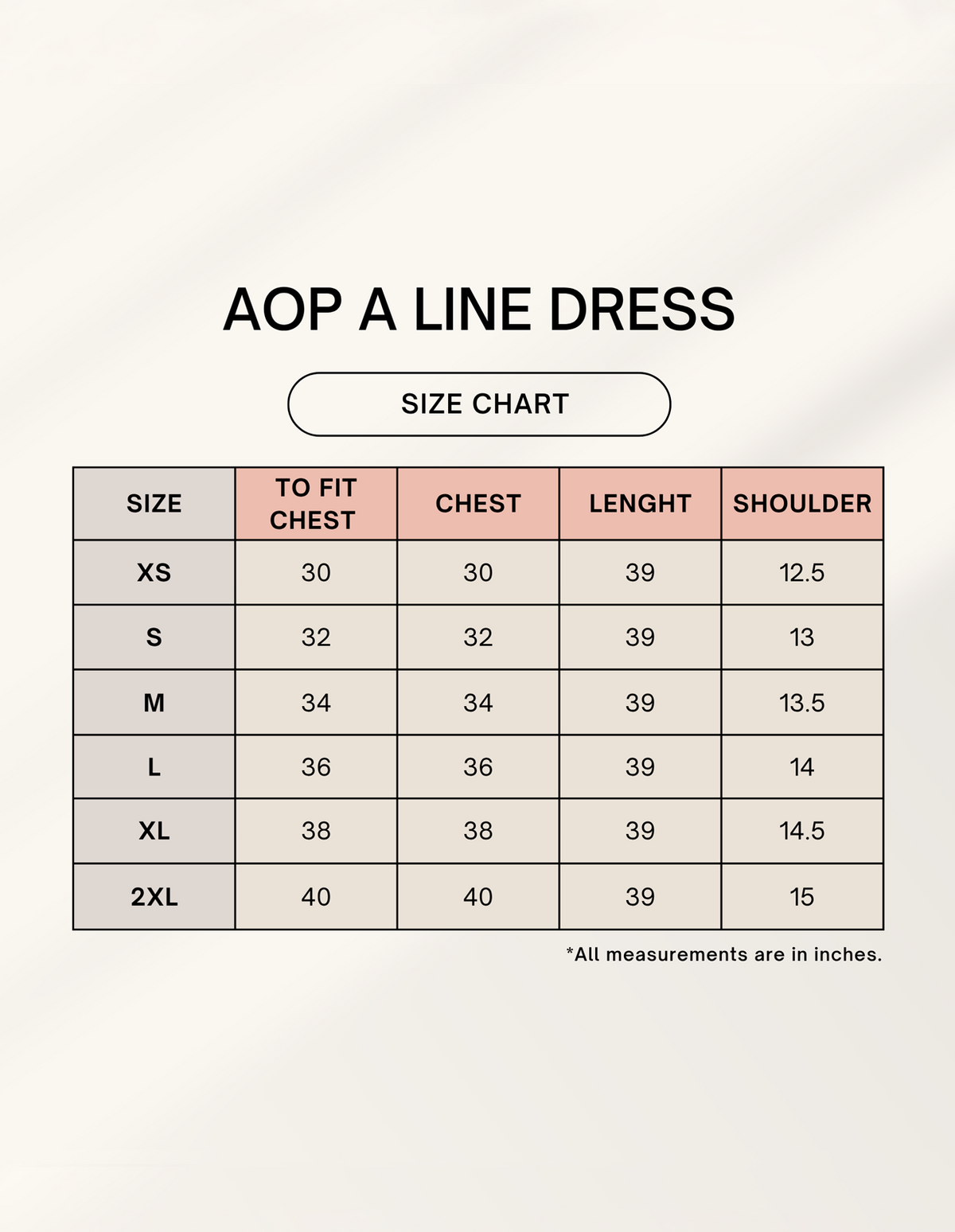 Custom AOP (All Over Print) A line Dress