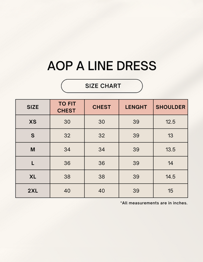 Black and White Cat AOP A line Dress