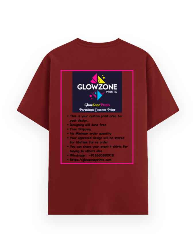 Unisex Basic T-Shirt | UB73 (Custom Print) GlowZonePrints