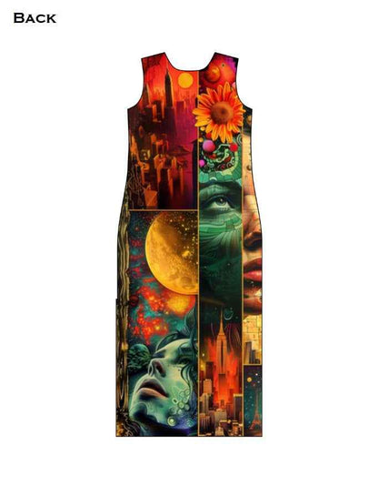 Abstract Art AOP(All Over Print) Bodycon Dress