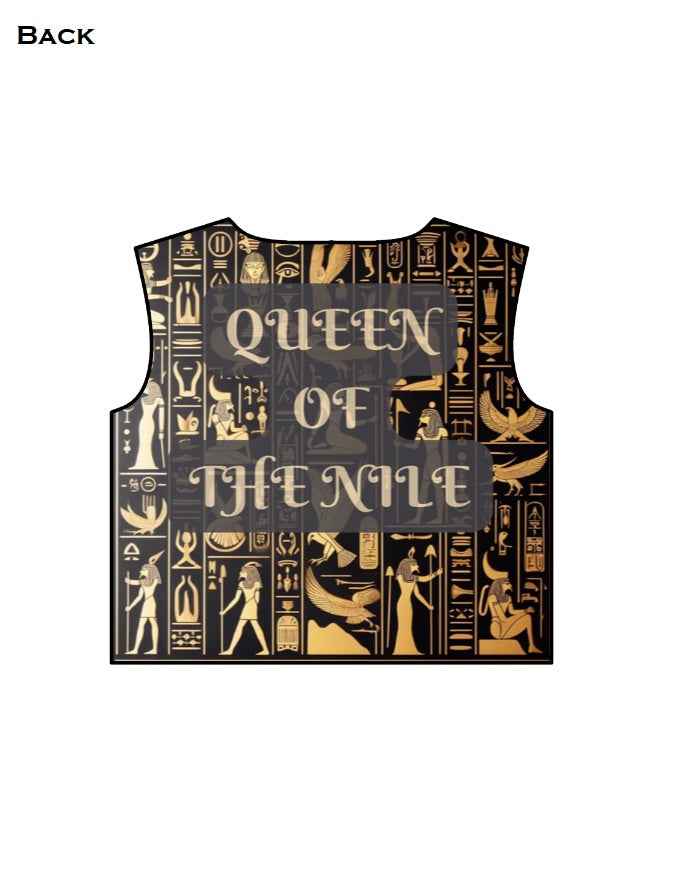Egyptian Queen AOP (All Over Print) Crop Top