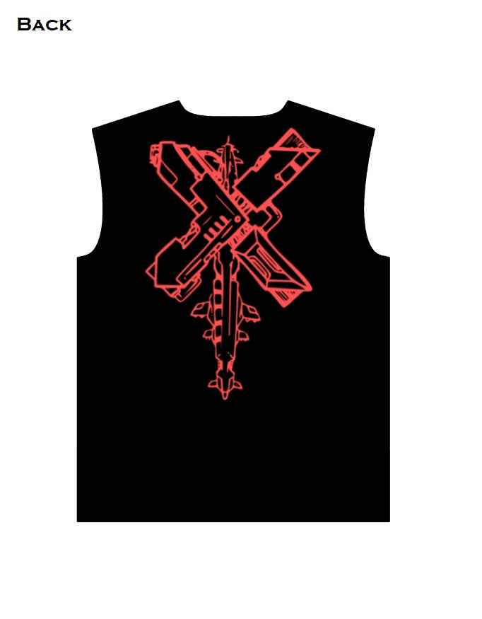 VORTEX AOP (All Over Print) Unisex Oversized Tee (Front and Back)