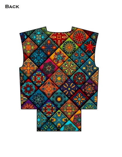 Geometric Design Women's AOP Bomber Jacket