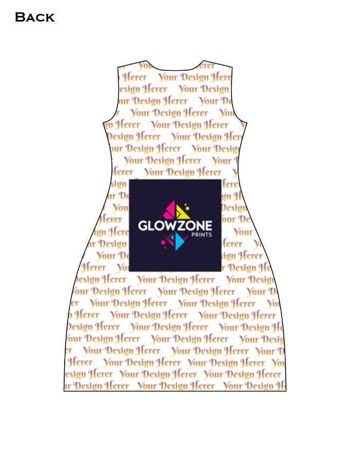 Custom AOP (All Over Print) A line Dress