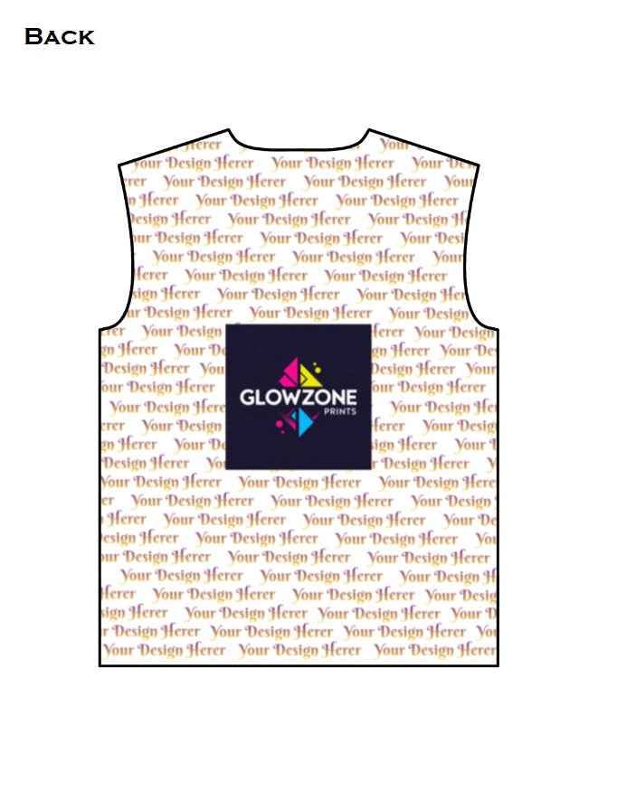 Custom AOP (All Over Print) Oversized T Shirt GlowZonePrints
