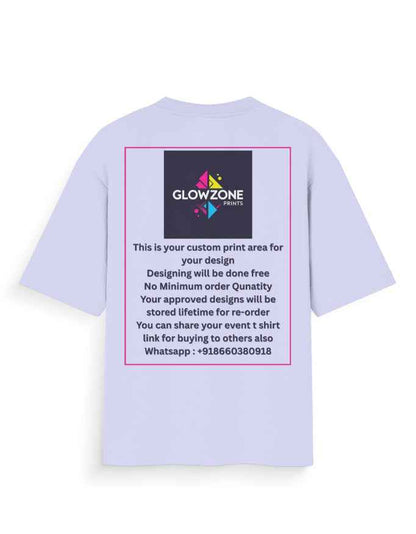 Unisex Oversized Standard T-Shirt (Custom Print)