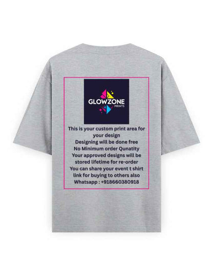 Unisex Oversized Classic T-Shirt (Custom Print)