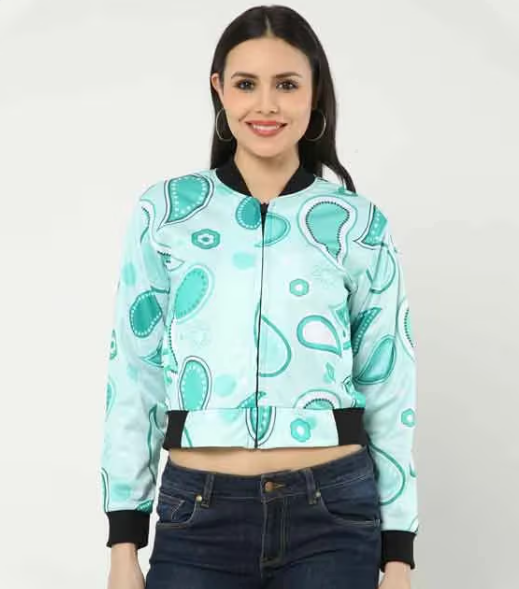 Custom Women's AOP Bomber Jacket