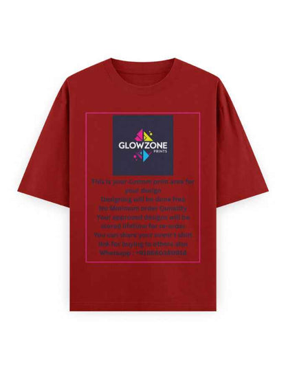 Unisex Oversized Classic T-Shirt (Custom Print)