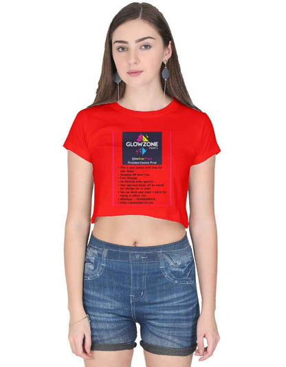 Female Crop Top | FC39 (Custom Print)