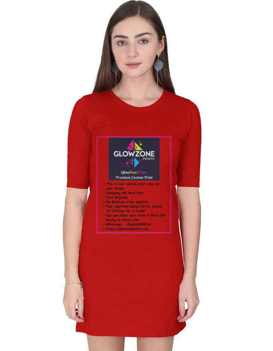 Female T-Shirt Dress | FC43 (Custom Print)