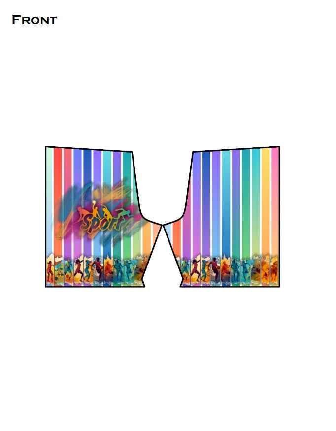 Kids AOP Sports Shorts