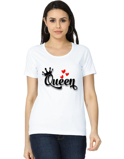 Women's Classic T-Shirt - Queen White GlowZonePrints