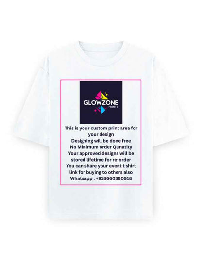Unisex Oversized Classic T-Shirt (Custom Print)