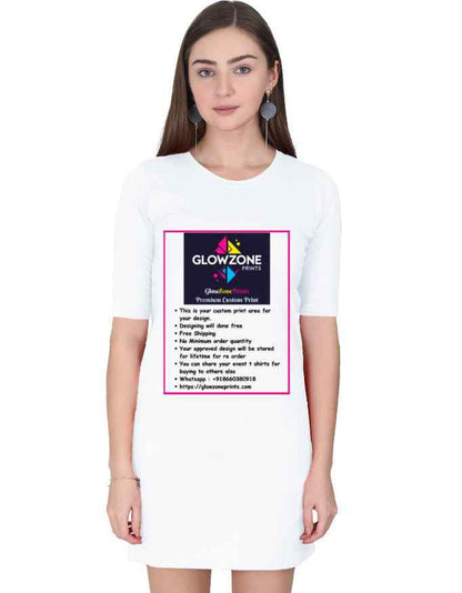 Female T-Shirt Dress | FC43 (Custom Print)