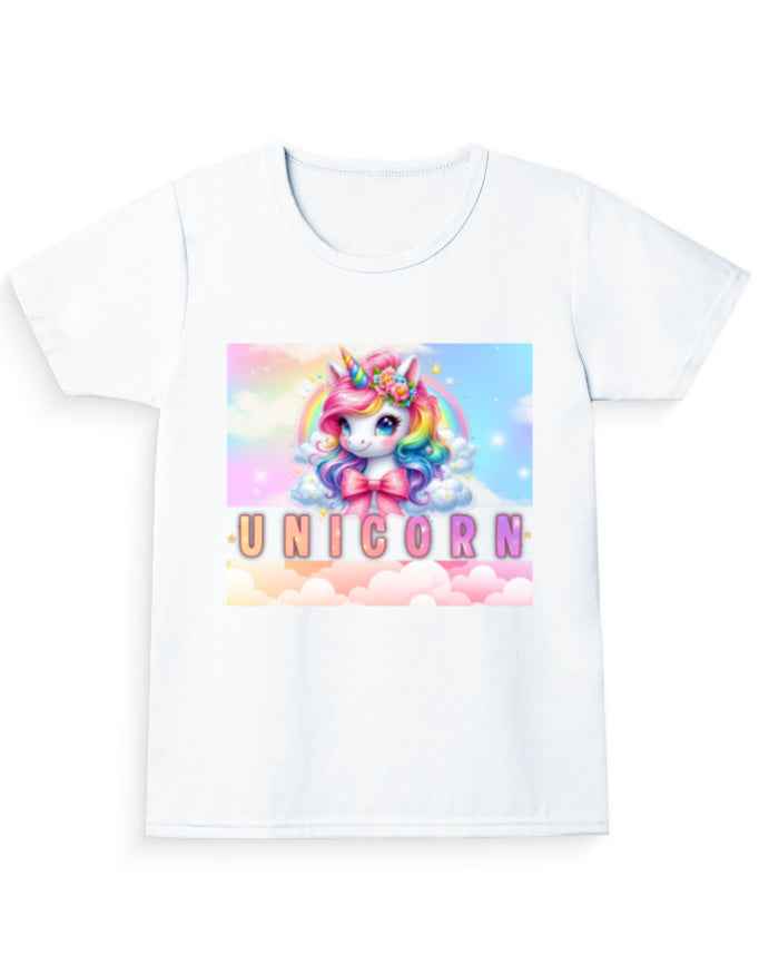 Unicorn Girl’s Crew Neck T-Shirt