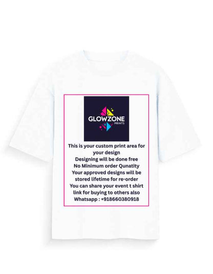 Unisex Oversized Standard T-Shirt (Custom Print)