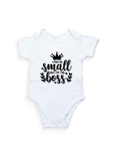 Kids Rompers | KR23 (Custom Print) (I am the boss)