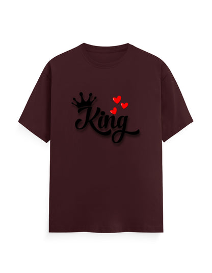 Unisex Classic Crew T-Shirt – King Maroon GlowZonePrints