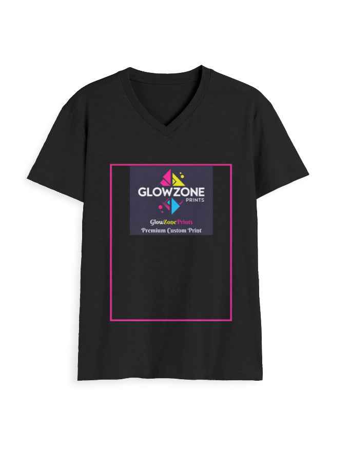 Unisex V Neck T-Shirt | UV34 (Custom Print)