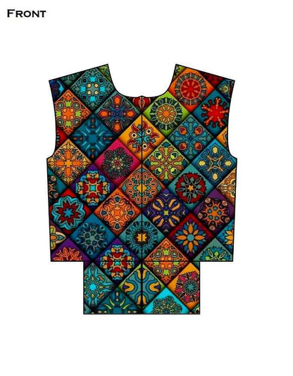 Geometric Design Women's AOP Bomber Jacket