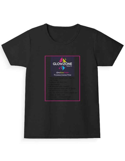 Girl's Crew Neck T-Shirt (Custom Print)